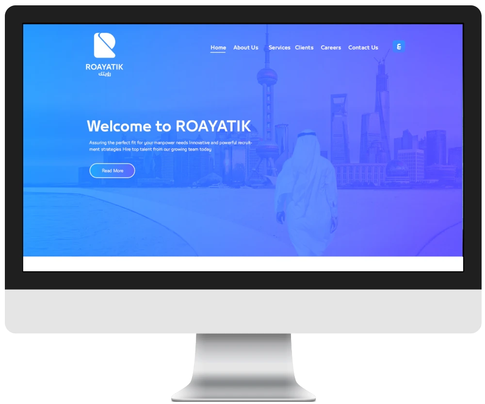 Screenshot of Roayatik website
